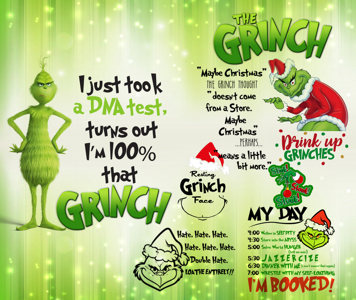 Maybe Christmas the Grinch 20oz Tumbler