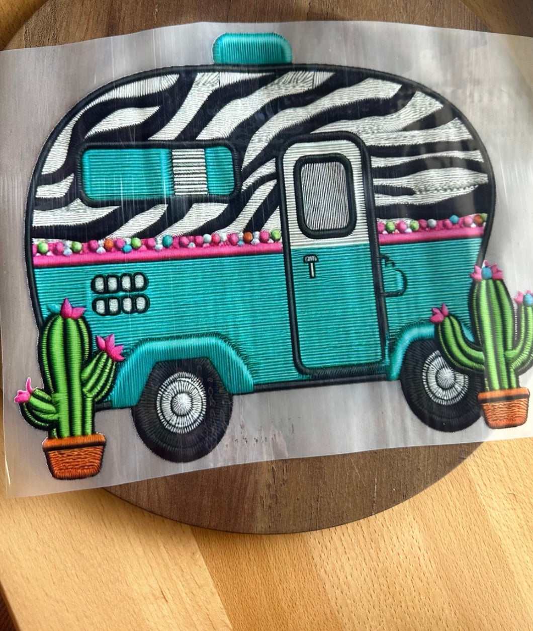 Zebra Camper DTF