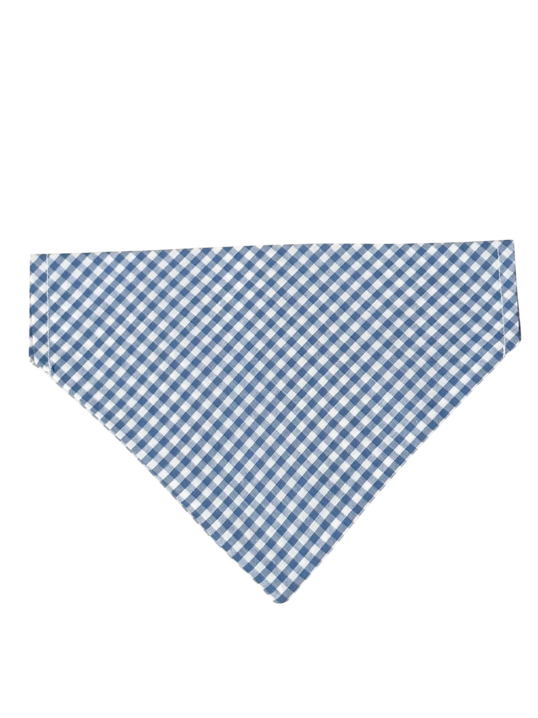 Blue & White Checkered Bandana