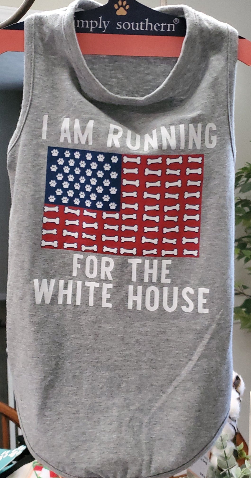 Running for the White House Tee - Sassy Dogs Boutique 