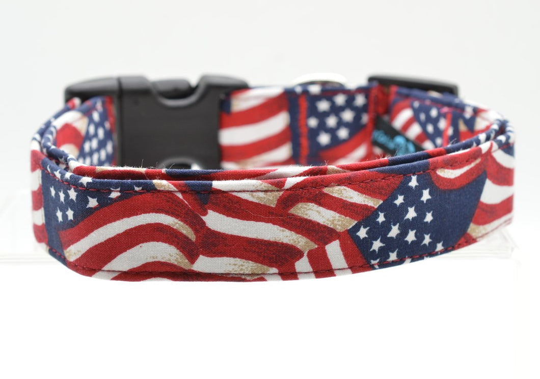 American Flag Dog Collar - Shop Sassy Dogs