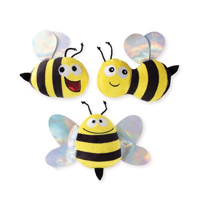 Bumble Bees Small Dog Toys - Set Of 3 - Sassy Dogs Boutique