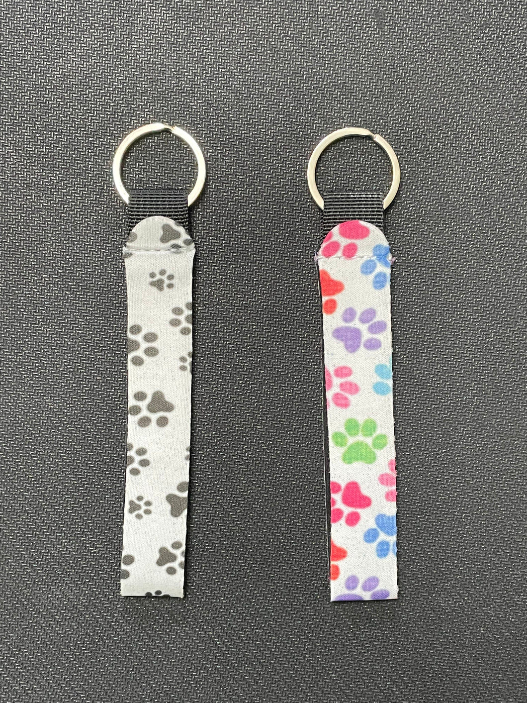 Paw Print Keychain Wristlet - Sassy Dogs Boutique 