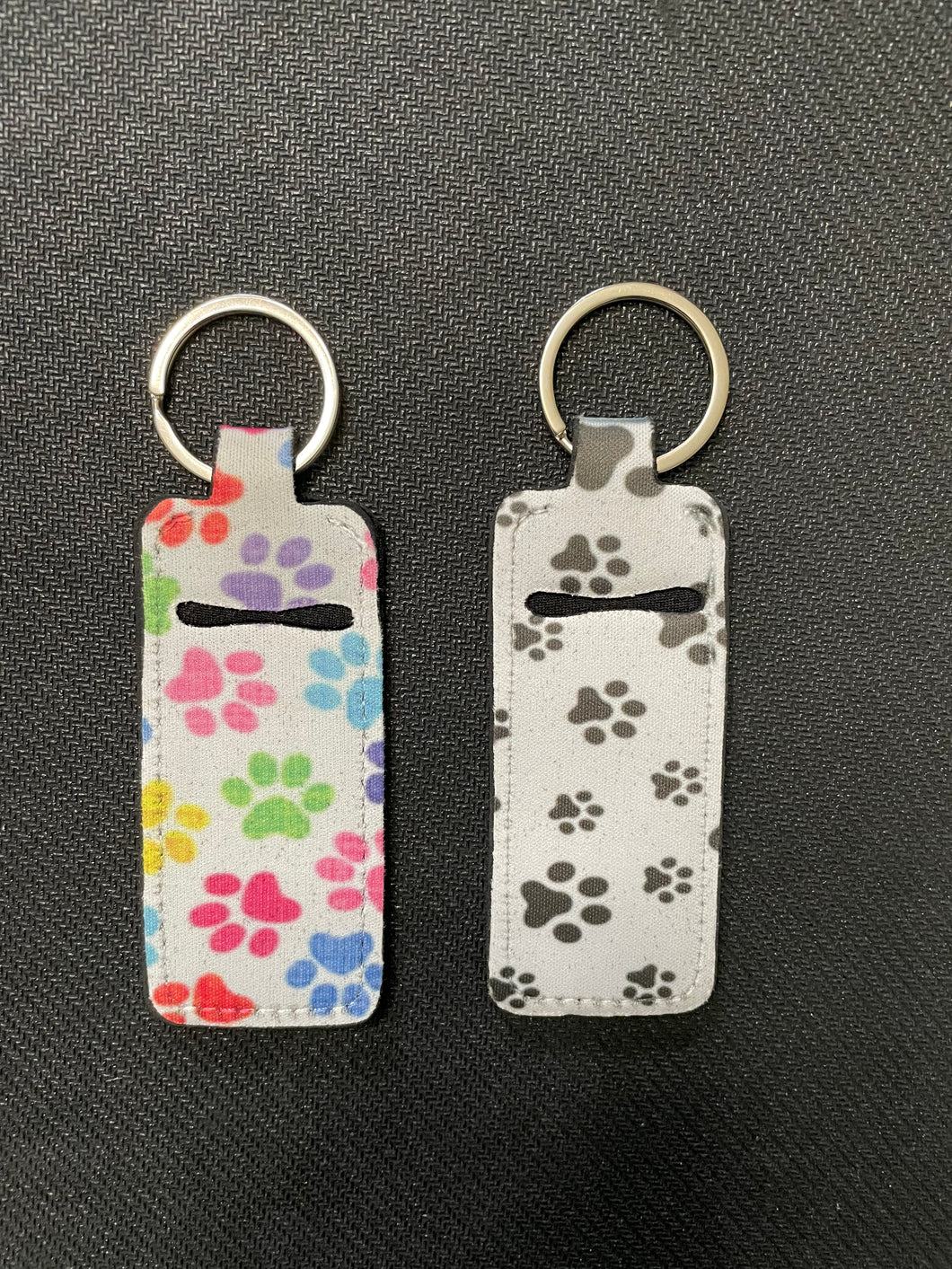 Paw Print Chapstick Keychain - Sassy Dogs Boutique 