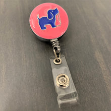 Load image into Gallery viewer, Pink Badge Reel - Shop Sassy Dogs
