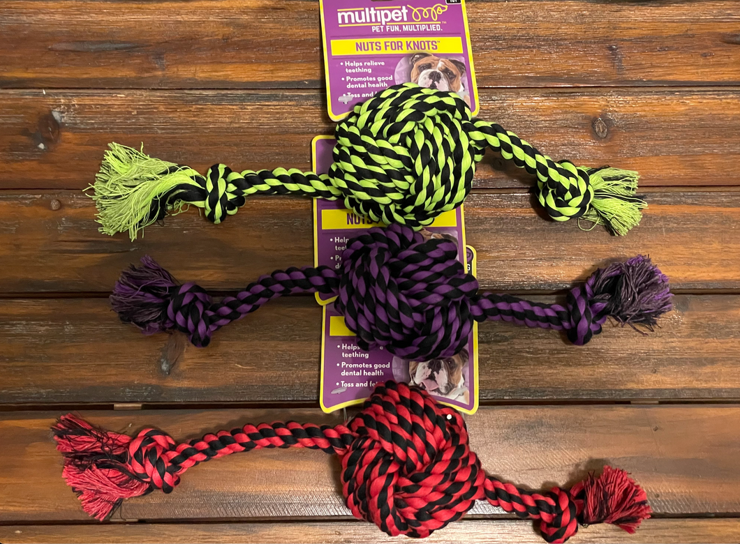 Nuts For Knots Rope - Sassy Dogs Boutique 