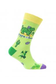 Cactus Pup Adult Crew Sock - Sassy Dogs Boutique