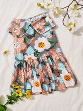 Load image into Gallery viewer, Flower Print Dog Dress
