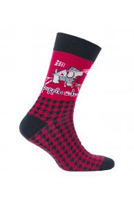 Houndstooth Pup Adult Crew Sock - Sassy Dogs Boutique