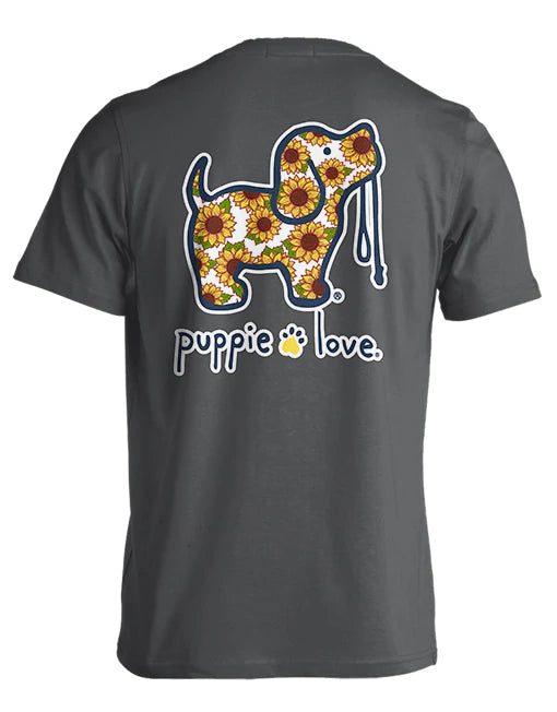 Sunflower Fill Pup T-Shirt - Sassy Dogs Boutique 